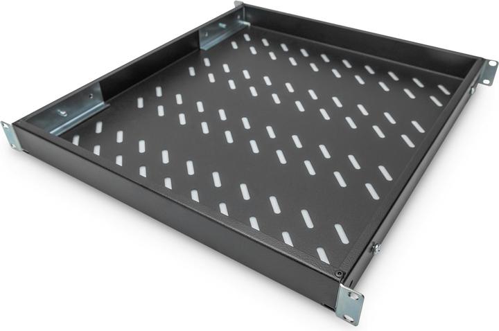 Actual product image Digitus DN-19 TRAY-1-800-SW Shelf fixed 525mm, max. 50kg black