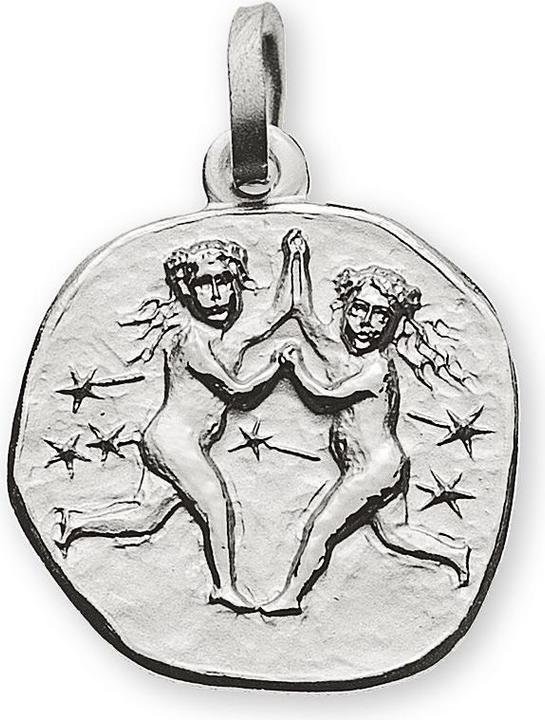 Wassner AnhÃ¤nger Sternzeichen Zwillinge Weissgold 18K (Gold 750)