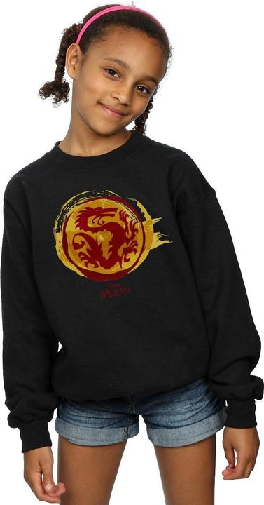 Image du produit Disney - Sweat MULAN COURAGE DRAGON SYMBOL - Fille (140, 146)