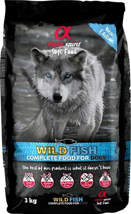 Actual product image Alpha Spirit AlphaSpirit Semi-moist Fisk, 3 kg (3000 g)