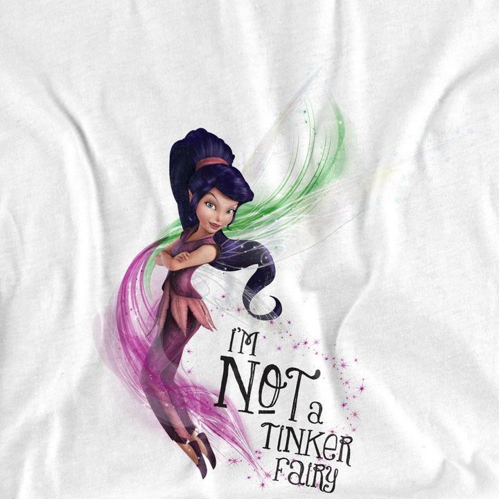 Actual product image Disney Interactive Studios Unisex Adult I'm Not A Tinker Fairy Vidia T-Shirt (L)
