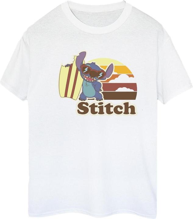 Image du produit Disney - T-shirt LILO AND STITCH BITTEN SURFBOARD - Femme (S)