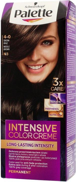 Image du produit Palette Crème colorante intense pour cheveux Dye In Cremation N3 Middle Brown (N3 Marron moyen)