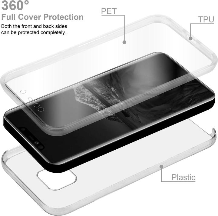 Produktbild Cadorabo TPU Hülle 360 Grad Case (Huawei Mate 20 Pro)