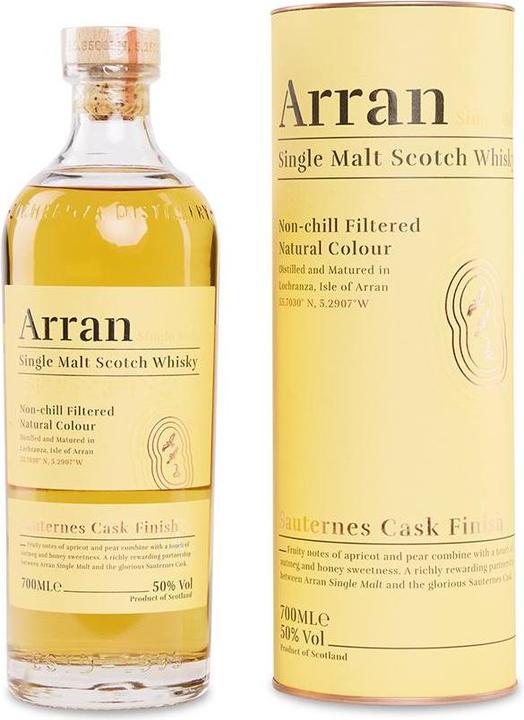 Actual product image Arran Distillery Sauternes (Single Malt, Scotch whisky, 1 x 70 cl)