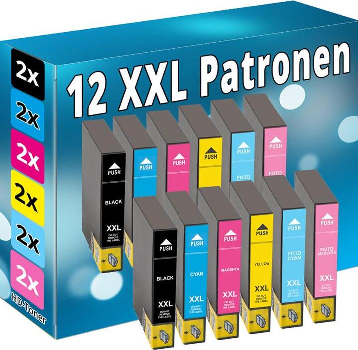 Produktbild Druckfuxx DRUCKER PATRONE für EPSON Stylus Photo R200 R220 R300 R320 R340 RX500