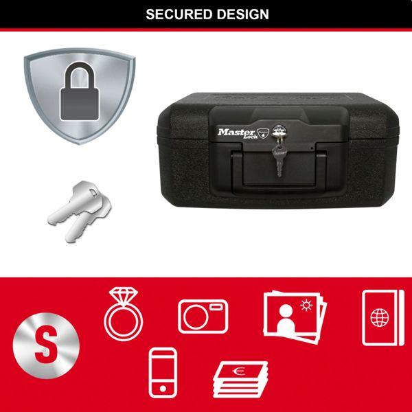 Image du produit Master Lock Boîte de protection contre l'incendie L1200 (5 l)