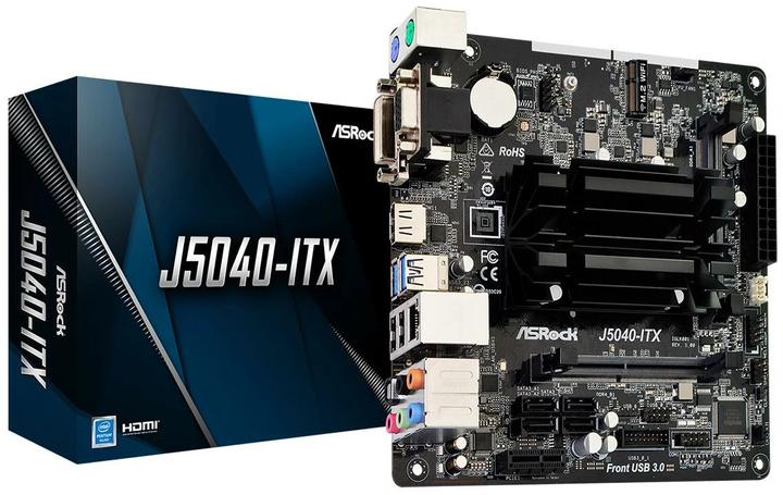 Productafbeelding AsRock J5040 (BGA 1090, Intel SoC, Mini-ITX)