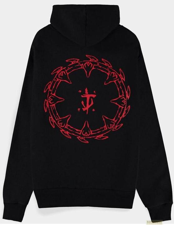 Actual product image Difuzed Doom Hoodie Doom Zipper Symbol Grösse S (S)
