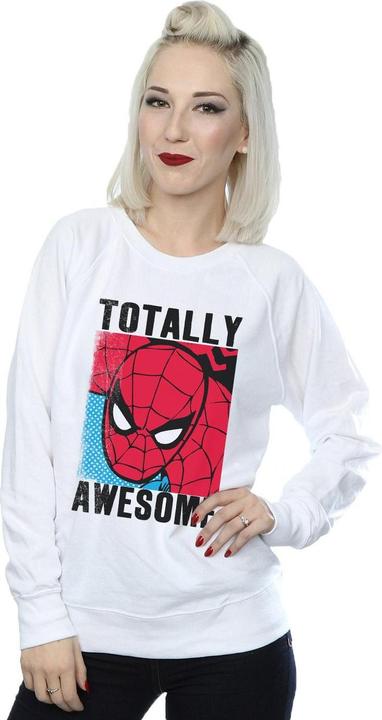 Image du produit - Sweat SPIDER-MAN TOTALLY AWESOME - Femme (XXL)