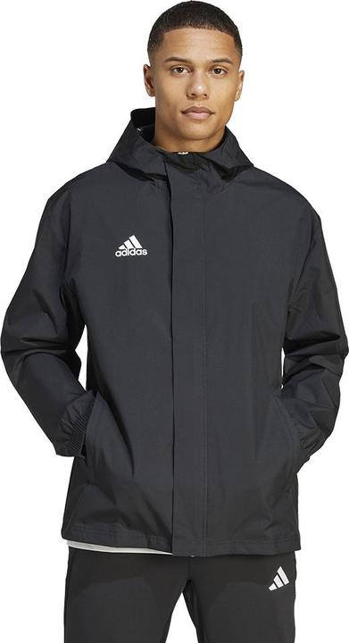 Produktbild adidas Herren Entrada 22 Allwetterjacke Schwarz IK4010 (L) (L)