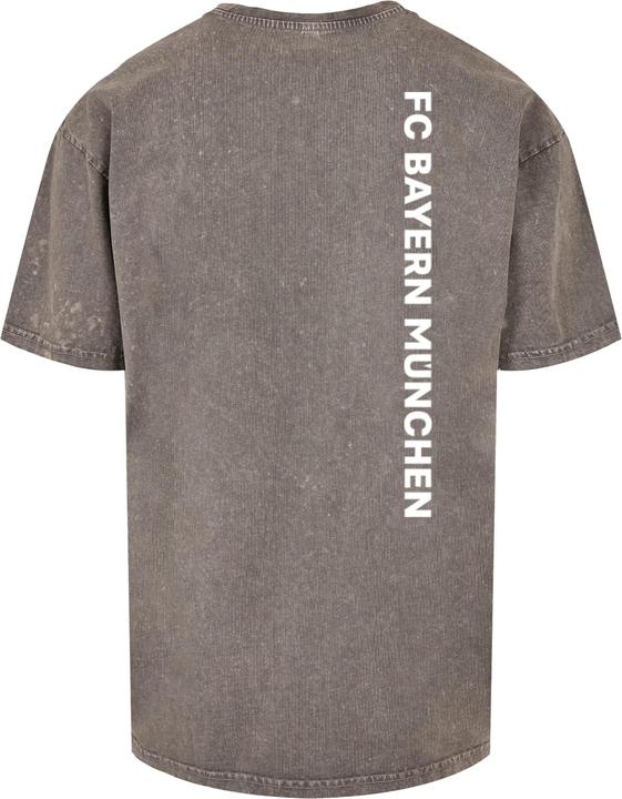 Produktbild FC Bayern München Mia San Mia Logo Acid Washed Heavy Oversize Tee - 116665 (XL)