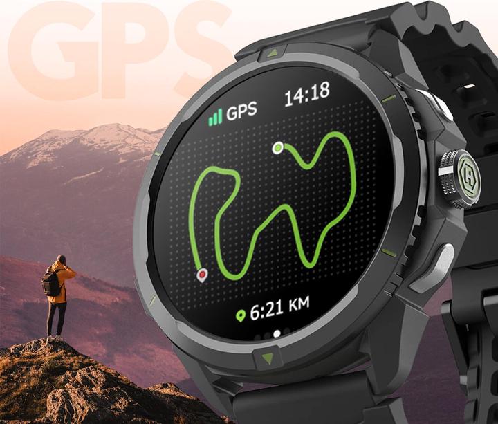 Immagine prodotto Myphone Orologi intelligenti Hammer Watch 2 | Orologio intelligente | GPS (satellite) | AMOLED | 1,5" |