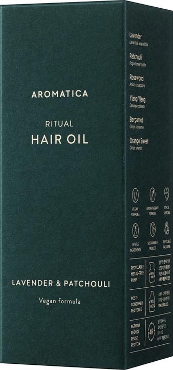 Immagine prodotto Aromatica Olio Per Capelli Rituale Alla Lavanda E Patchouli (50 ml)