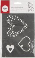 Image du produit Rayher Pochoir de sérigraphie Love A5