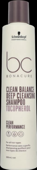 Produktbild Schwarzkopf BC Clean Balance - Deep Cleansing Shampoo (250 ml, Flüssiges Shampoo)