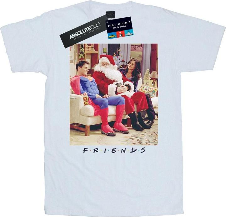 Friends Superman And Santa TShirt (XL)