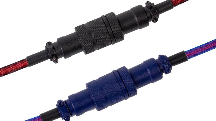 Productafbeelding Keychron premium opgerolde vliegenierskabel (1.08 m, USB 2.0)