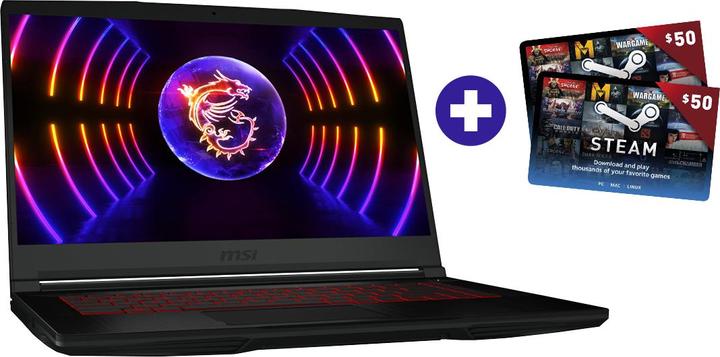 Actual product image MSI Thin GF63 (15.60", Intel Core i5-12450H, 16 GB, 512 GB, DE)