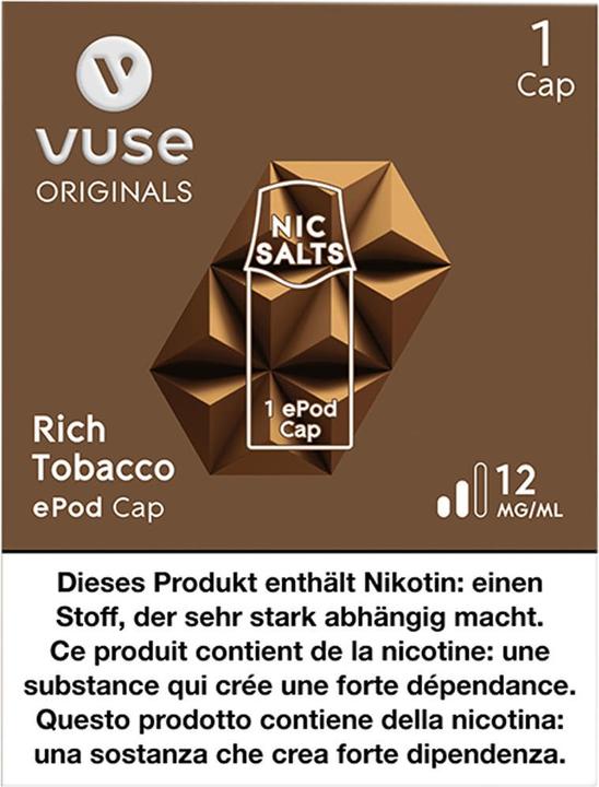Vuse Rich Tobacco