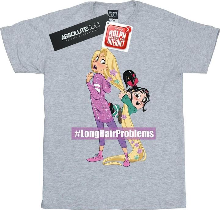 Disney Wreck It Ralph Rapunzel And Vanellope TShirt (3XL)