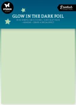 Actual product image art by marlene Glow in the Dark Foil A5 5 Sheets Essentials