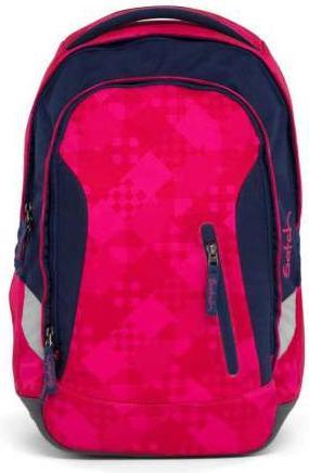 Actual product image Satch school backpack sleek Cherry Checks (24 l)
