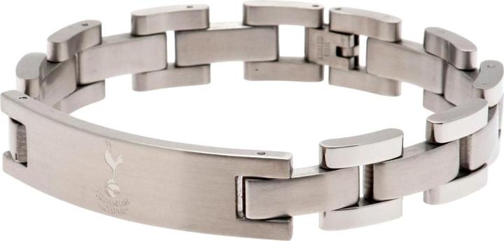 Actual product image Tottenham Hotspur FC Stainless Steel Bracelet (100% synthetic material)