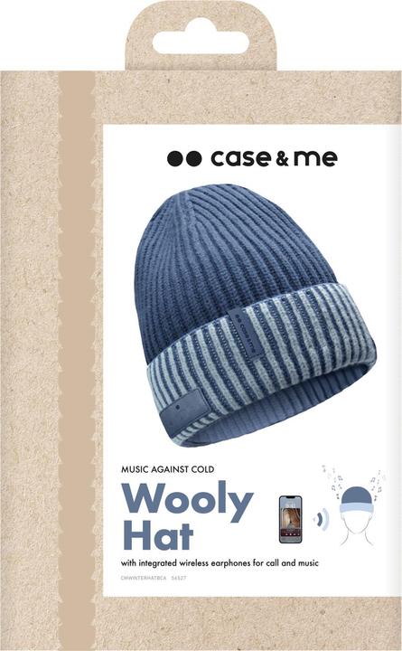 Image du produit Caseme Casquette d'hiver avec écouteurs sans fil intégrés