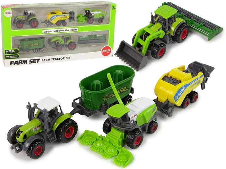 Immagine prodotto Lean Toys Set con 6 veicoli agricoli