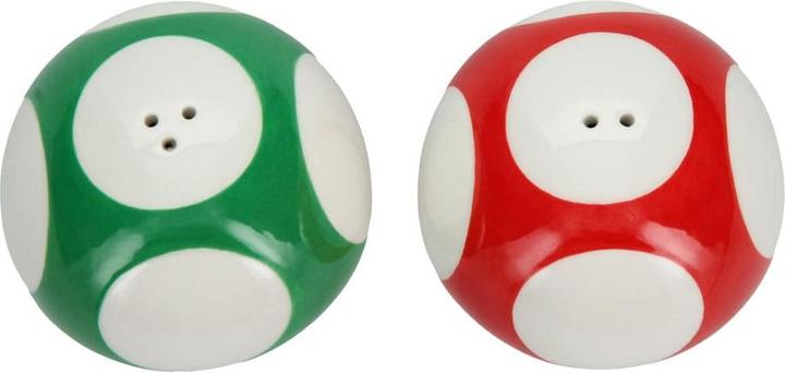 Produktbild Paladone Products Nintendo - Super Mario - Salière et poivrière en céramique Champignons (Salz, Pfeffer)