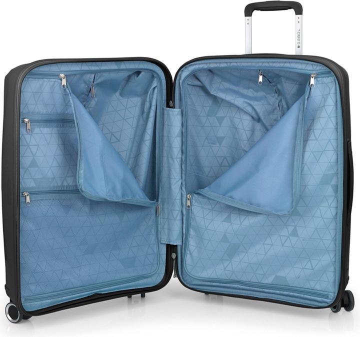 Immagine prodotto Gabol Set di valigie Queens a 4 ruote 3 pezzi con piega elastica (223 l, XL (da 115l))