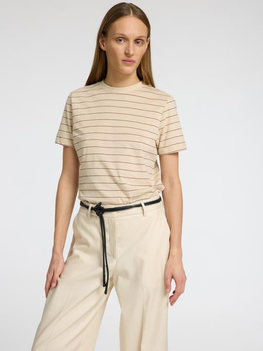 Image du produit Selected Femme T-shirt en coton rayé (XS)