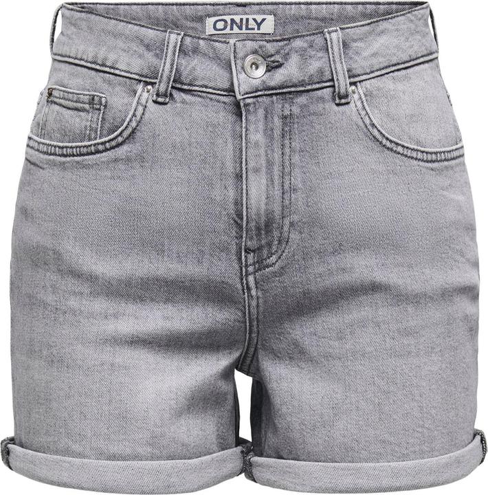Only ONLJOSEPHINE Hohe Taille Normal geschnitten Jeans-Shorts Jeans-Shorts