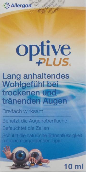 Image du produit Optive Plus Gouttes pour les yeux Fl (10 ml, Optive Plus Gouttes pour les yeux Fl 10 ml)