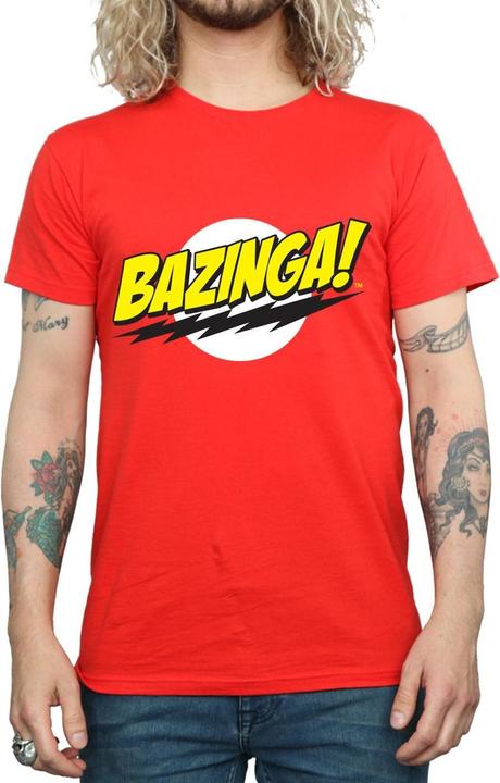 Actual product image Dam Mens Bazinga Cotton T-Shirt (XL)