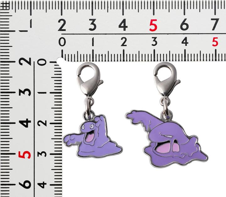 Immagine prodotto Pokémon Centro Pokemon - Portachiavi Grimer e Muk - 2 pezzi
