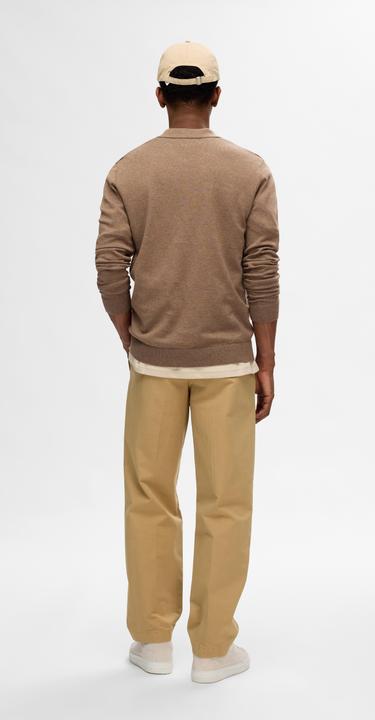Image du produit Selected Homme Polo à manches longues en tricot (L)