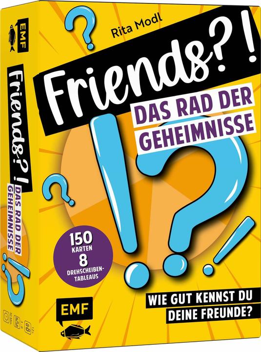 Produktbild Friends?! Das Rad der Geheimnisse: Wie gut kennst du deine Freunde? (Deutsch)