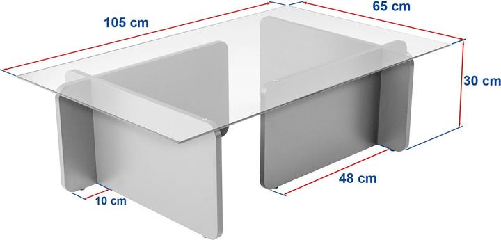 Image du produit Skye Decor Flavio Coffee Table (105 x 30 x 65 cm)