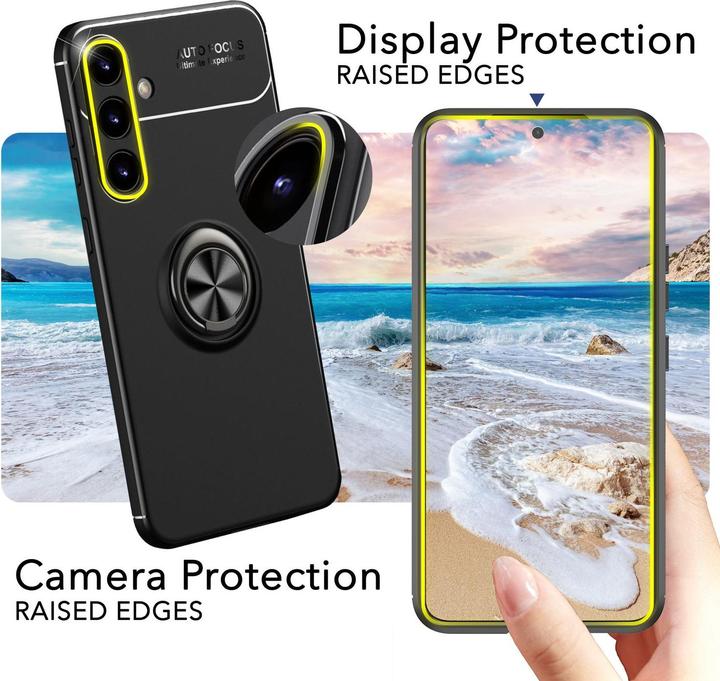 Produktbild Nalia Matte Ring Silikon Hülle (Samsung Galaxy S24+)