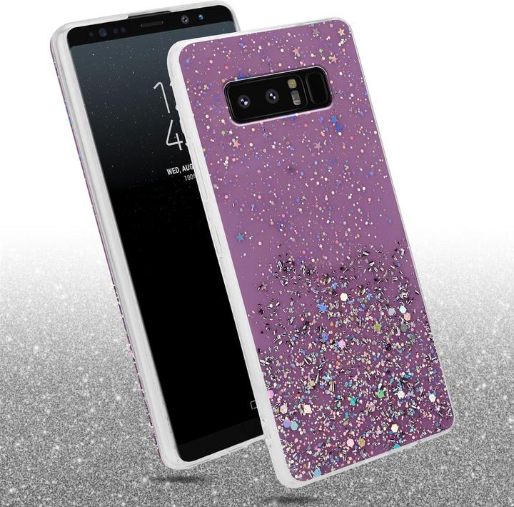 Produktbild Cadorabo TPU Cover funkelnder Glitter (Samsung Galaxy Note 8)