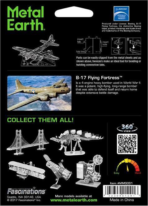 Immagine prodotto Metal Earth B-17 fortezza volante