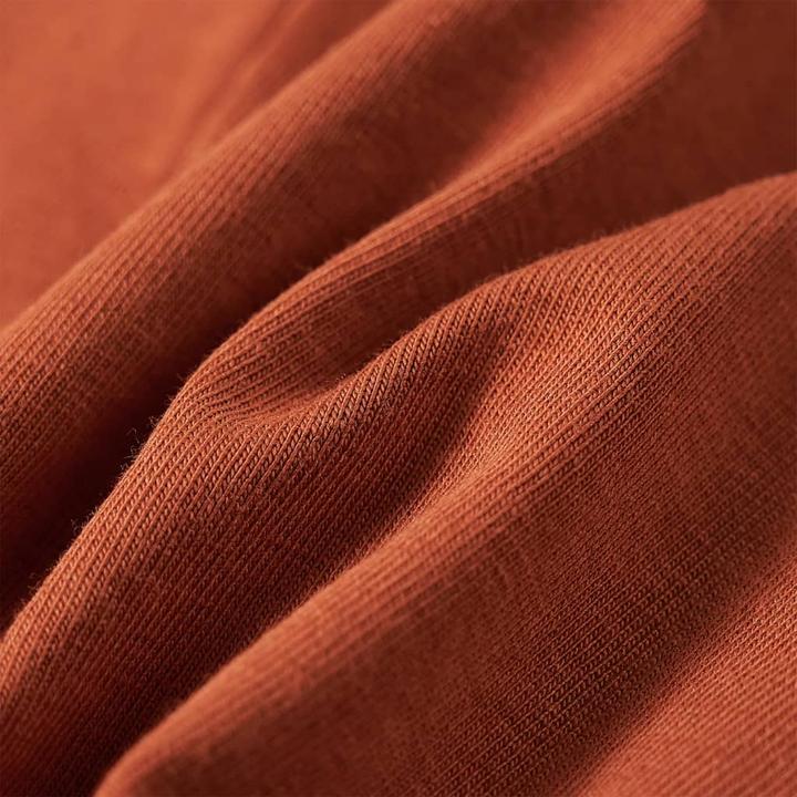 Immagine prodotto VidaXL Camicia da bambino a maniche lunghe Cognac 128,Materiale: 95 % cotone. 5 (128)