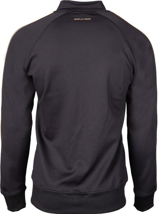 Actual product image Gorilla Wear Reversible Track Jacket Black/Gold (S)