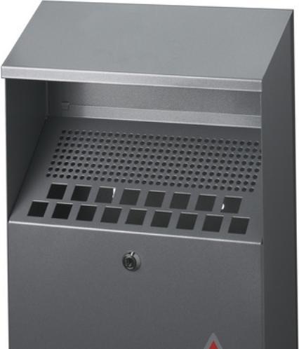 Produktbild Durable Aschenbecher, Wandmontage, 4 l