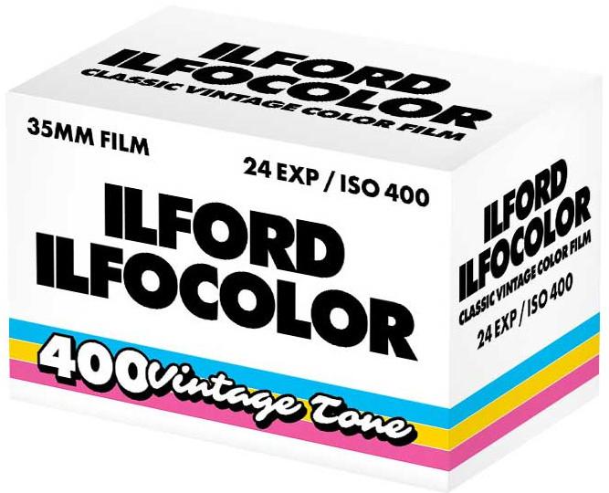 Energy Label Ilford Ilfocolor 400 135/236 vintage tone