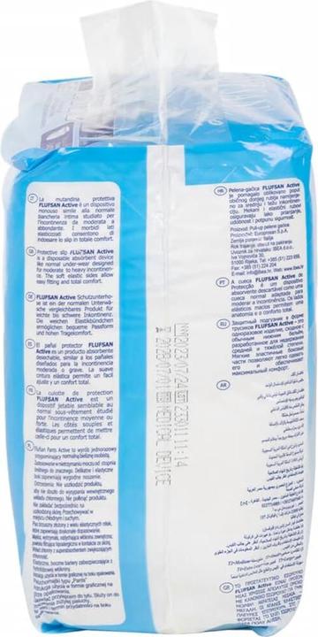 Nährwerte und Zutaten VidaXL Flufsan Inkontinenzhosen für Erwachsene 14 Stk. Grösse (14 x, M)