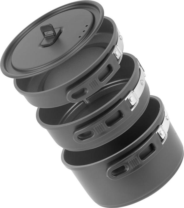 Actual product image Stahlwerk Camping cooker 2 in1 electric cooker Gas cooker Outdoor camping cooking set