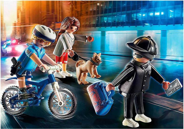 Produktbild Playmobil Polizei-Fahrrad: Verfolgung des Taschendiebs (70573, Playmobil City Life)